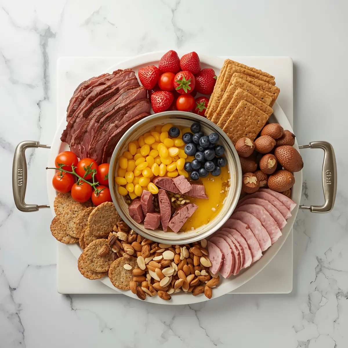 Cooking instructions for 4th july charcuterie board cozy