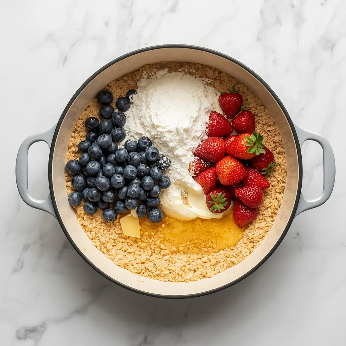 Cooking instructions for 4th july fruit tart homemade