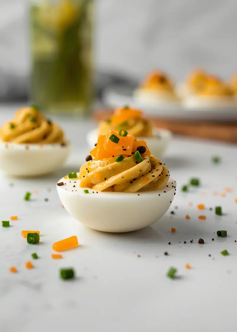 4th of july deviled eggs cozy ready to serve