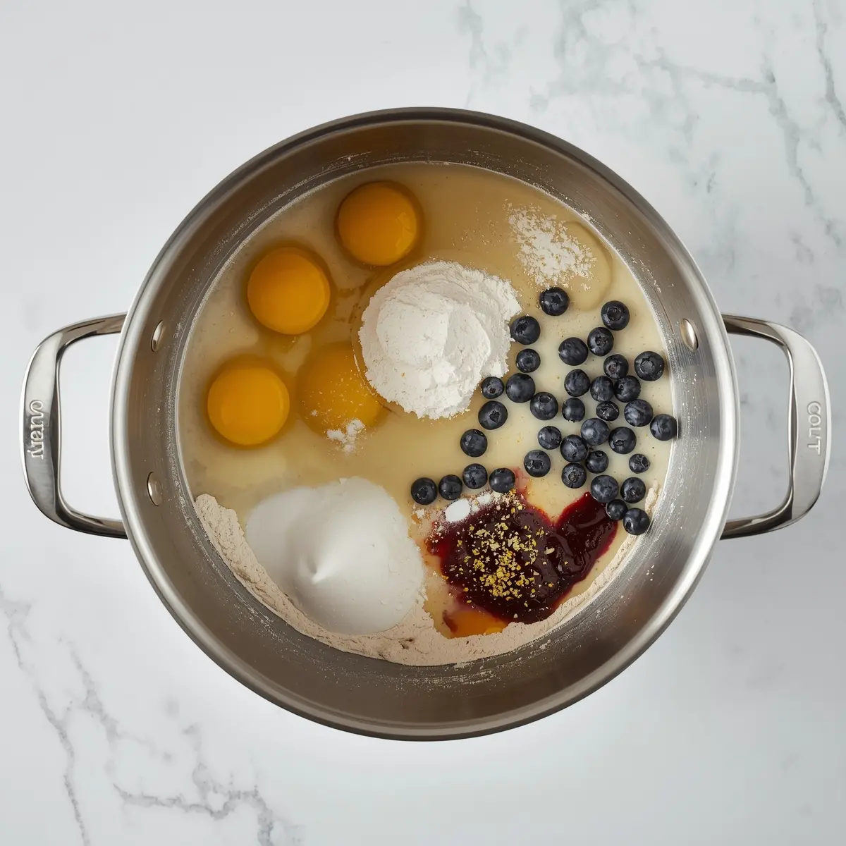 Cooking instructions for 4th of july homemade cake