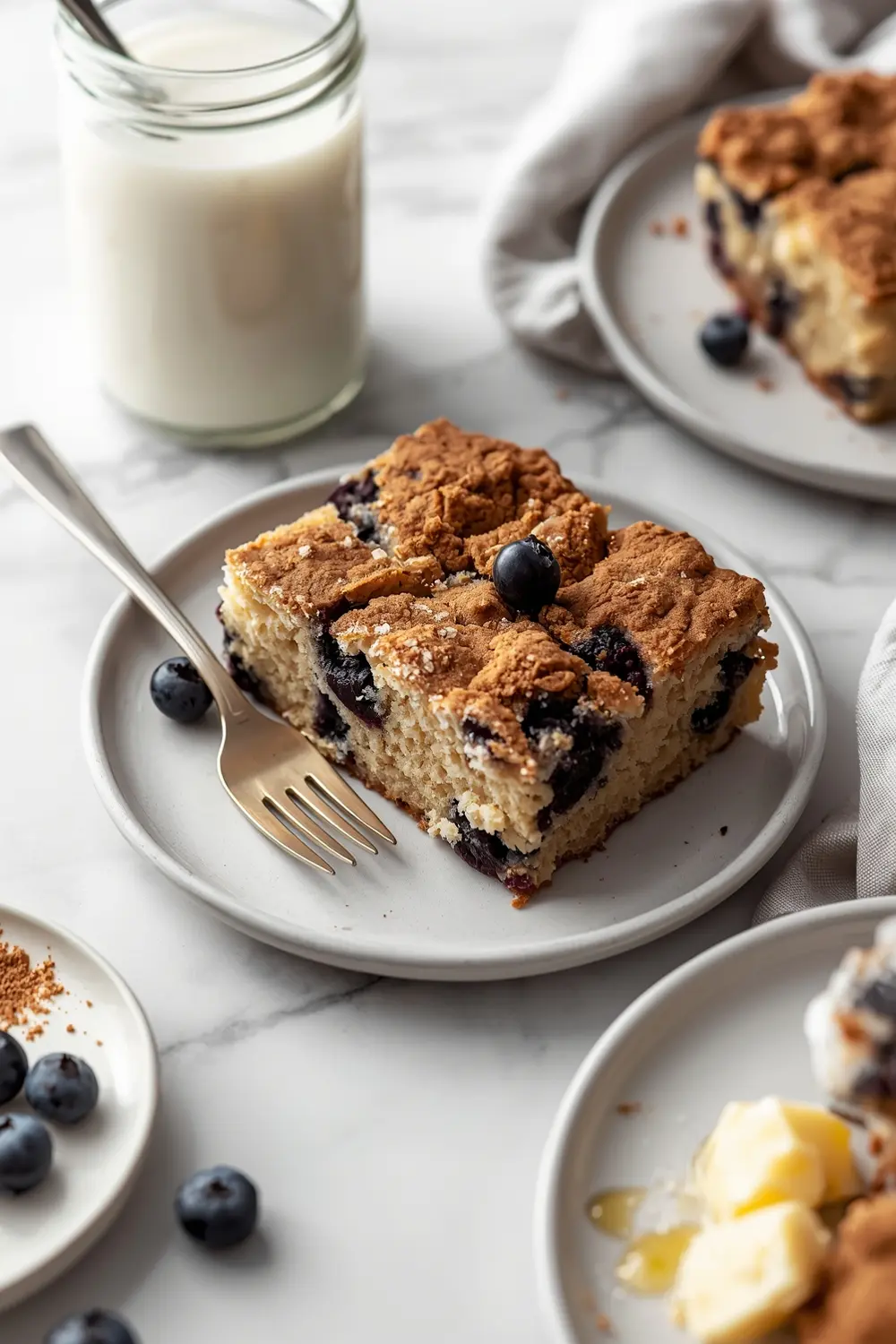 blueberry coffee cake streusel cozy