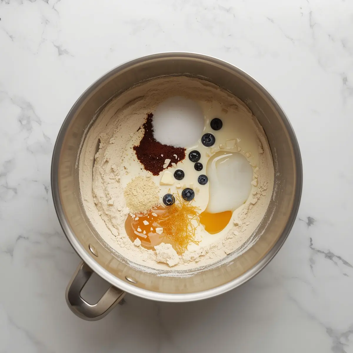 Cooking instructions for blueberry lemon pound cake cozy