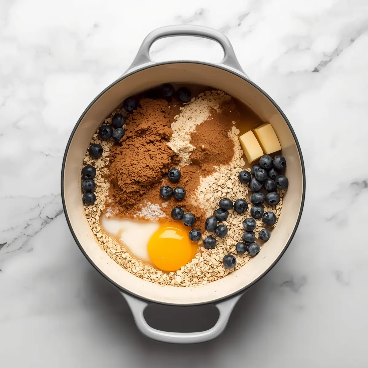 Cooking instructions for blueberry oat crisp cozy warm