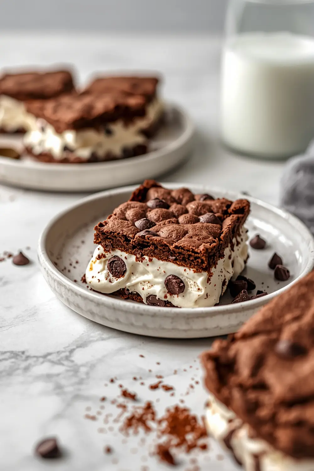 brownie ice cream sandwiches cozy
