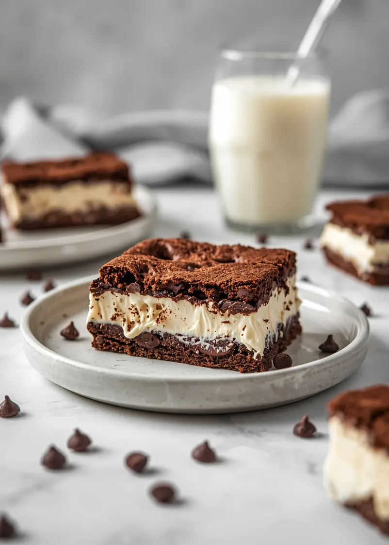 brownie ice cream sandwiches cozy ready to serve