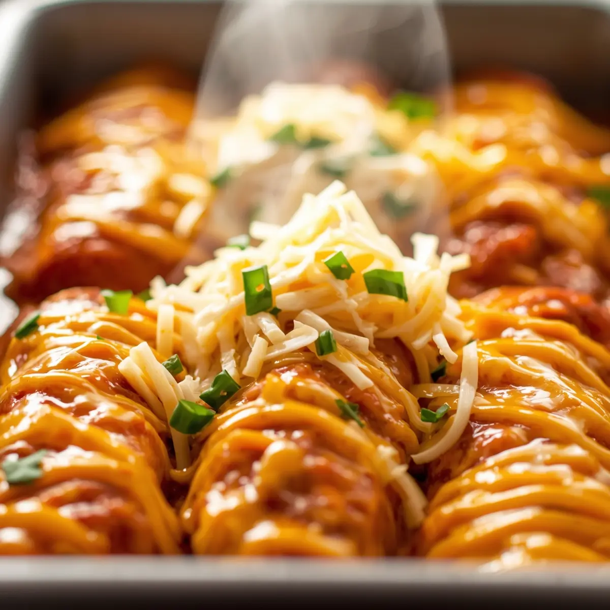 Cooking instructions for chicken enchiladas creamy