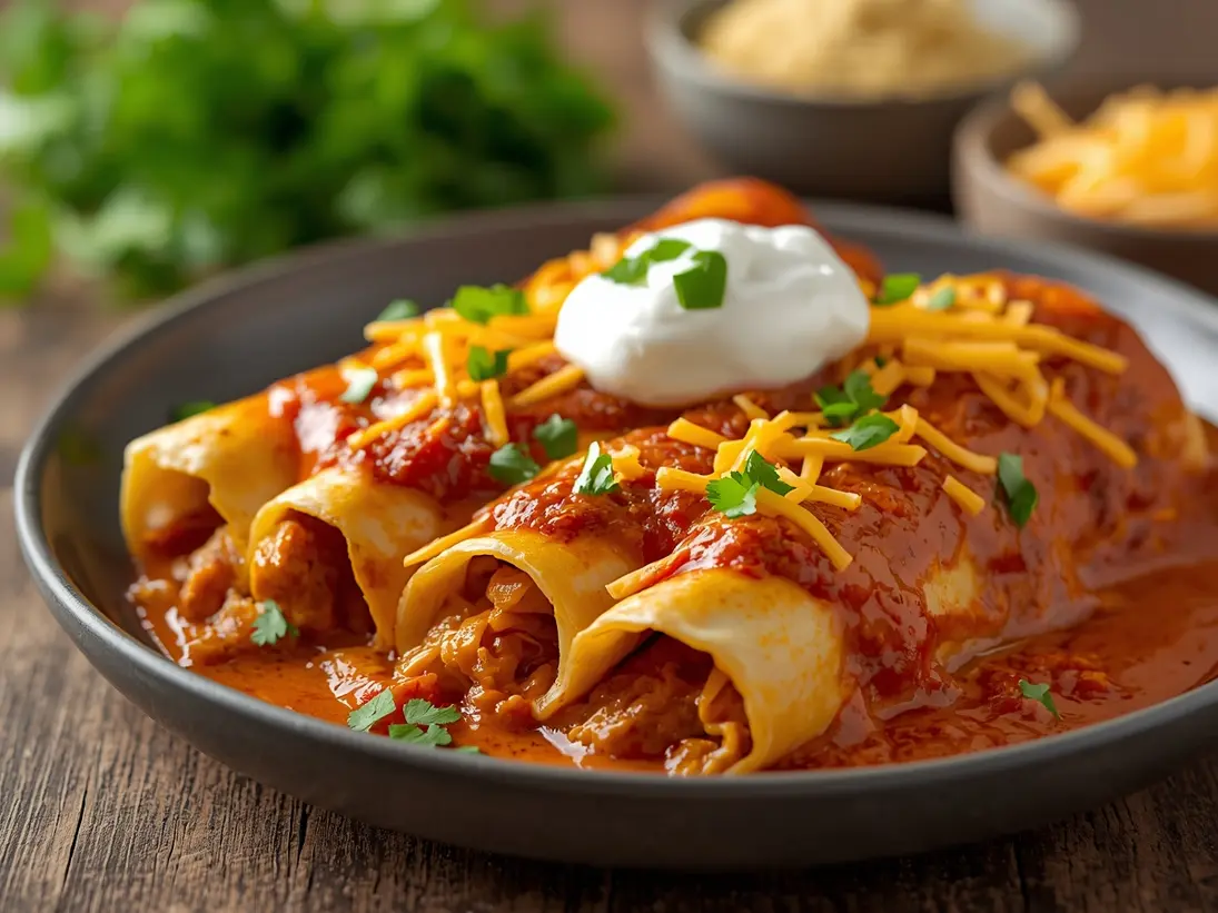 chicken enchiladas creamy ready to serve