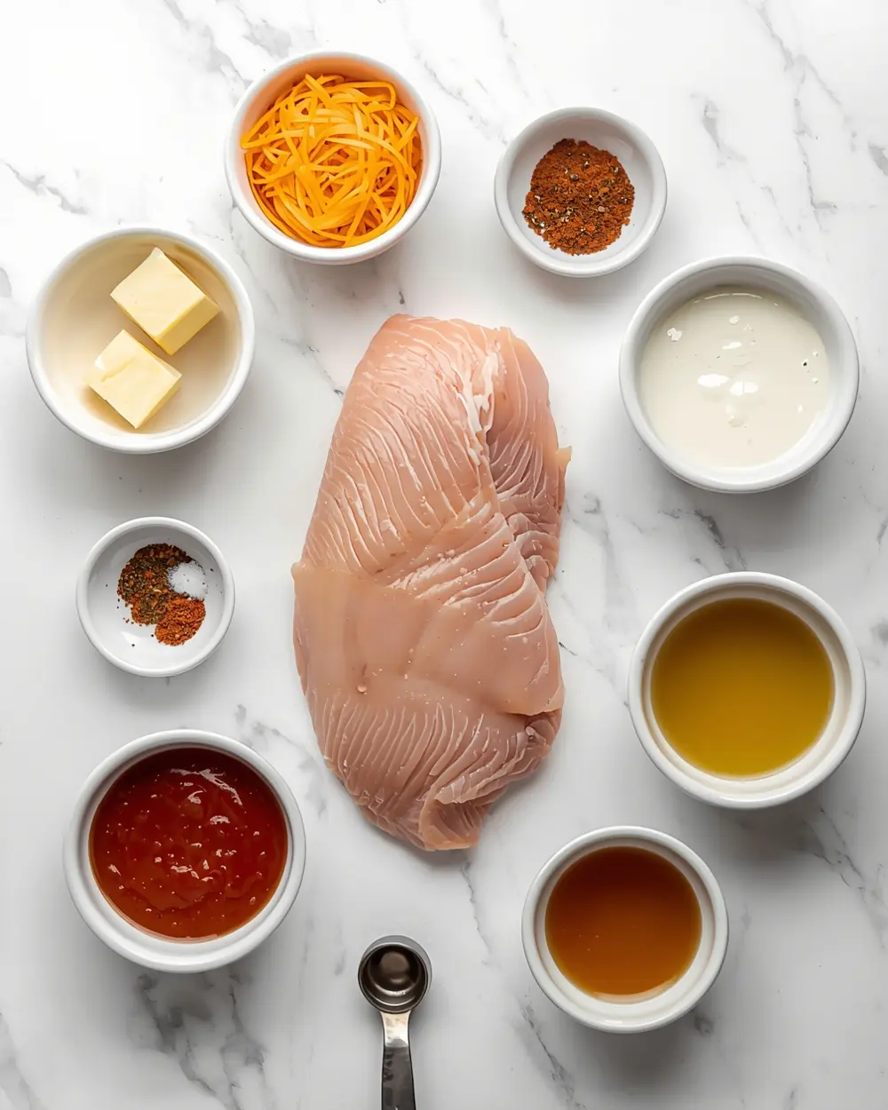 Ingredients for chicken lazone recipe