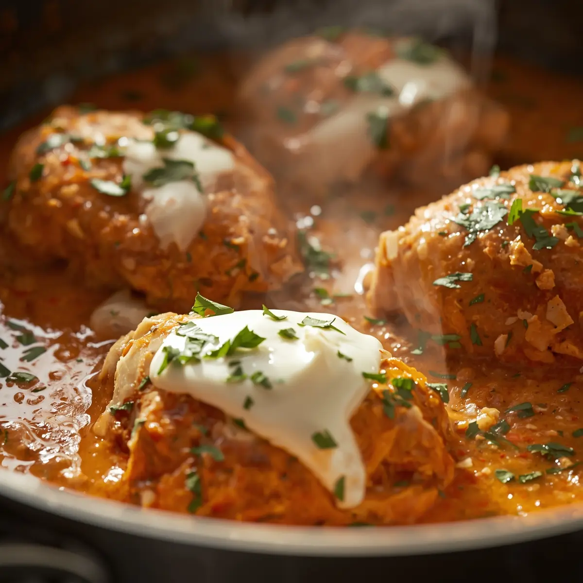 Cooking instructions for chicken tikka masala