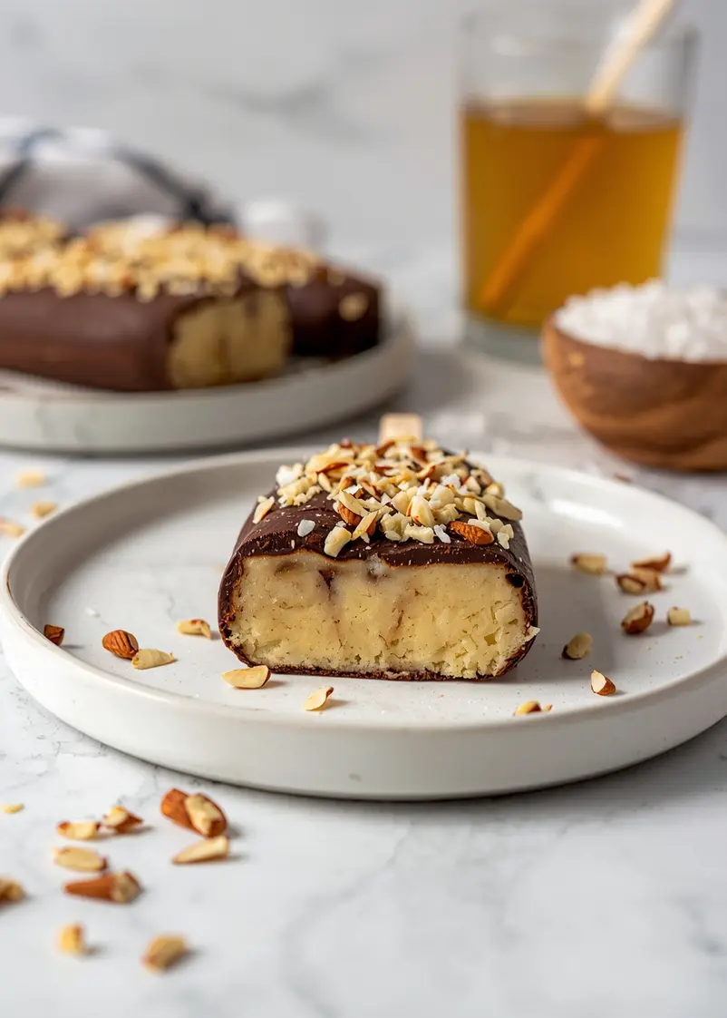 chocolate dipped banana pops cozy ready to serve