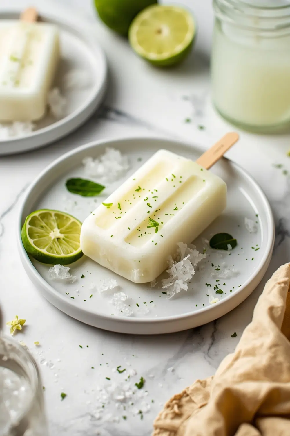 coconut lime popsicles cozy