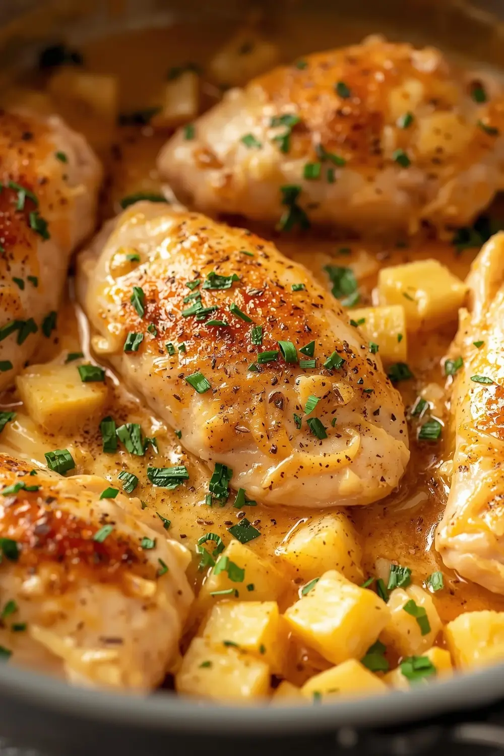 creamy garlic chicken