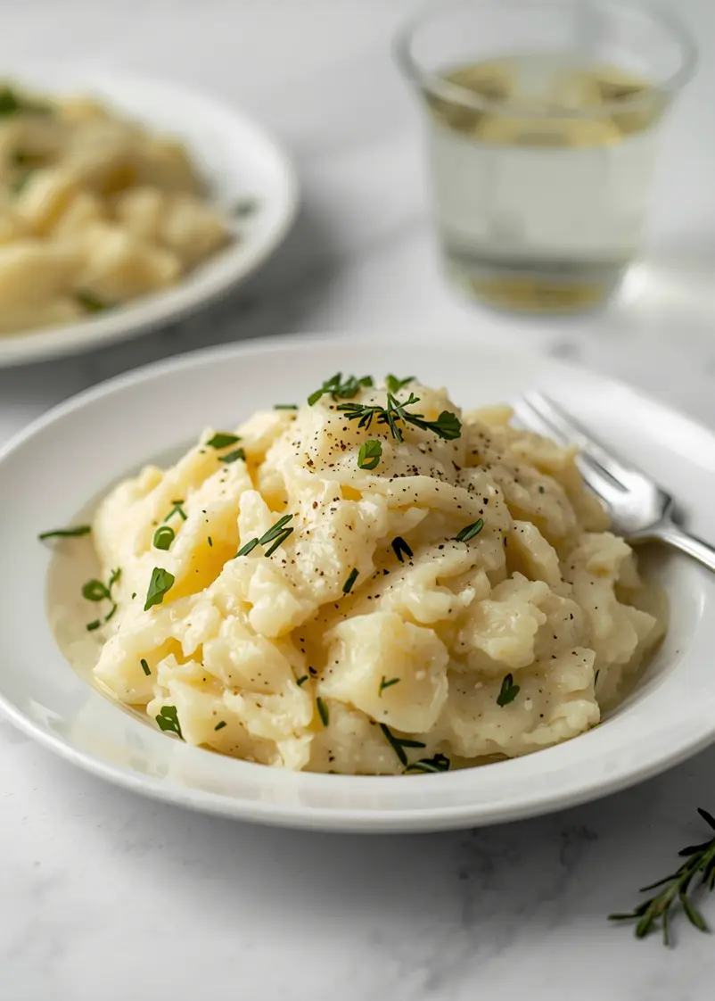 creamy mashed potatoes cozy Thanksgiving ready to serve