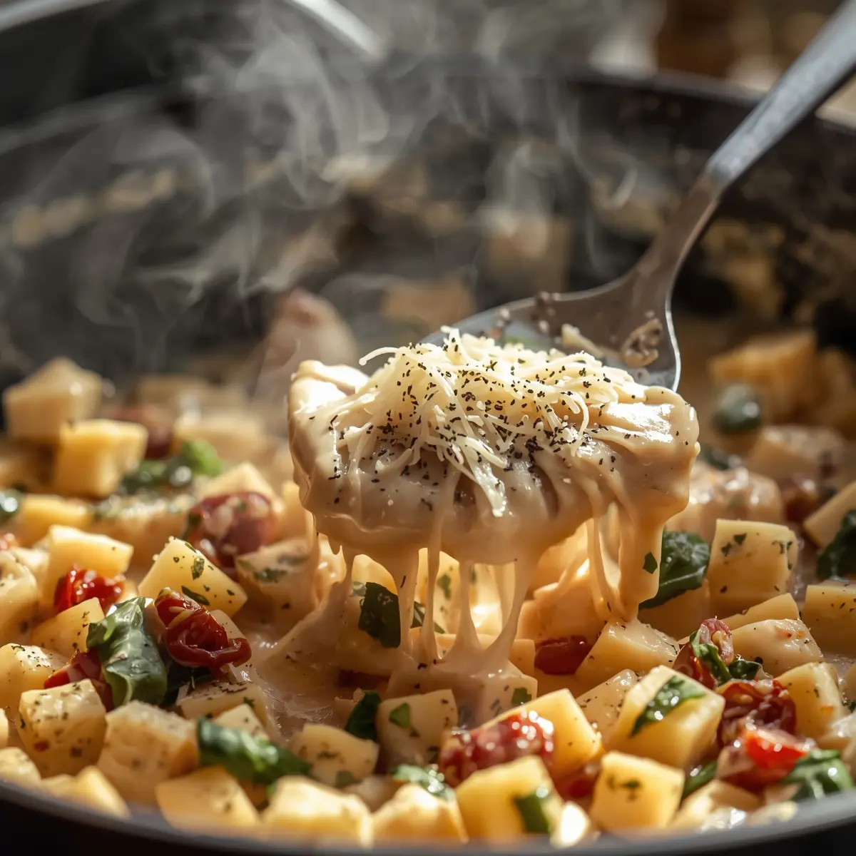 Cooking instructions for creamy tuscan chicken