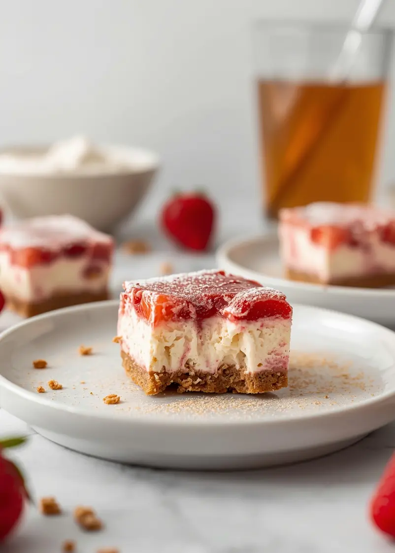 frozen strawberry cheesecake bites cozy ready to serve