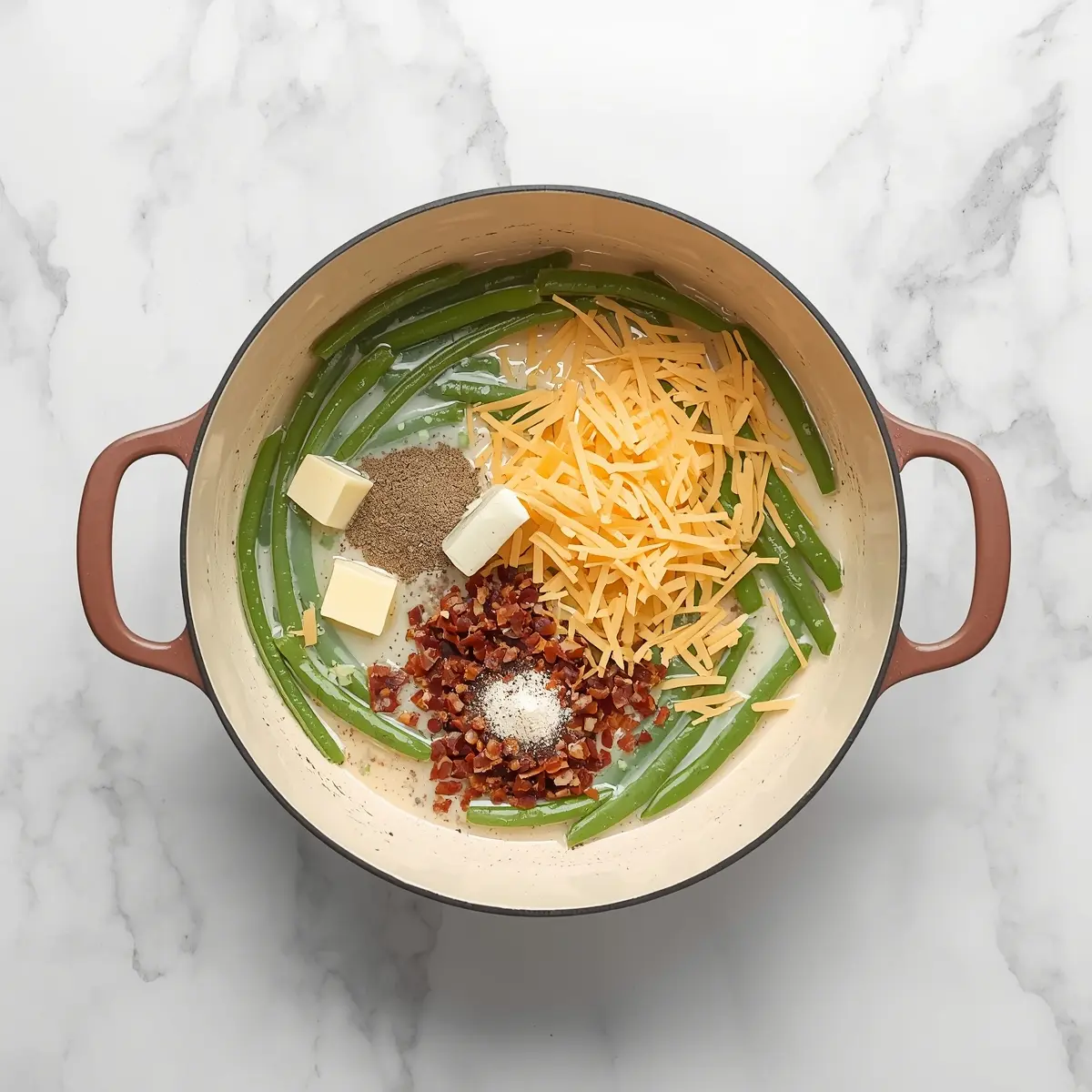 Cooking instructions for green bean casserole cozy Thanksgiving