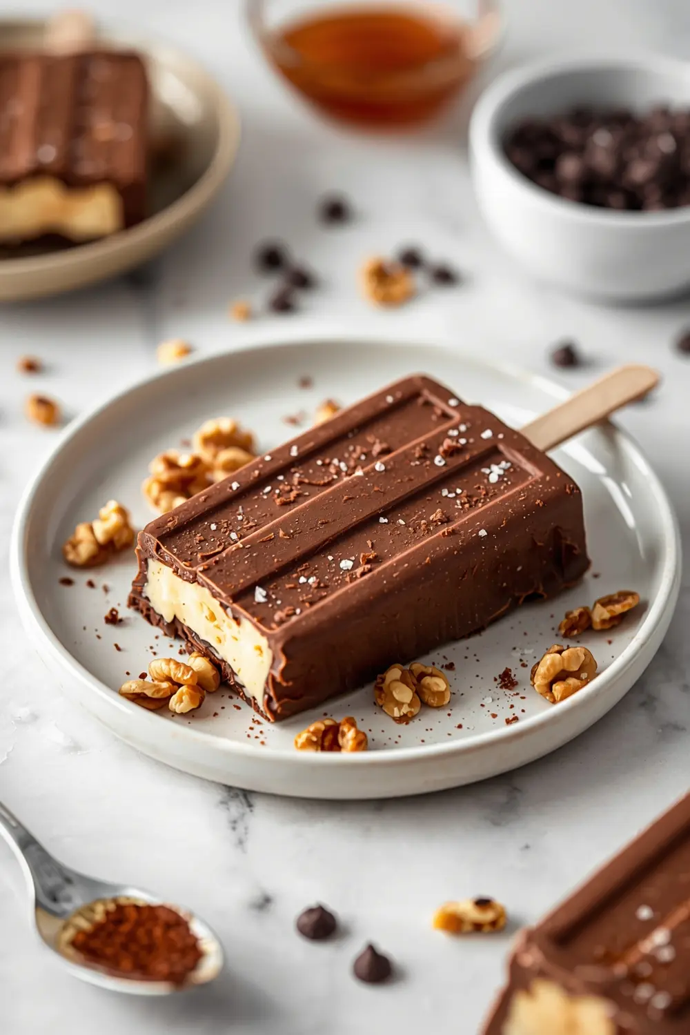 homemade fudge pops cozy