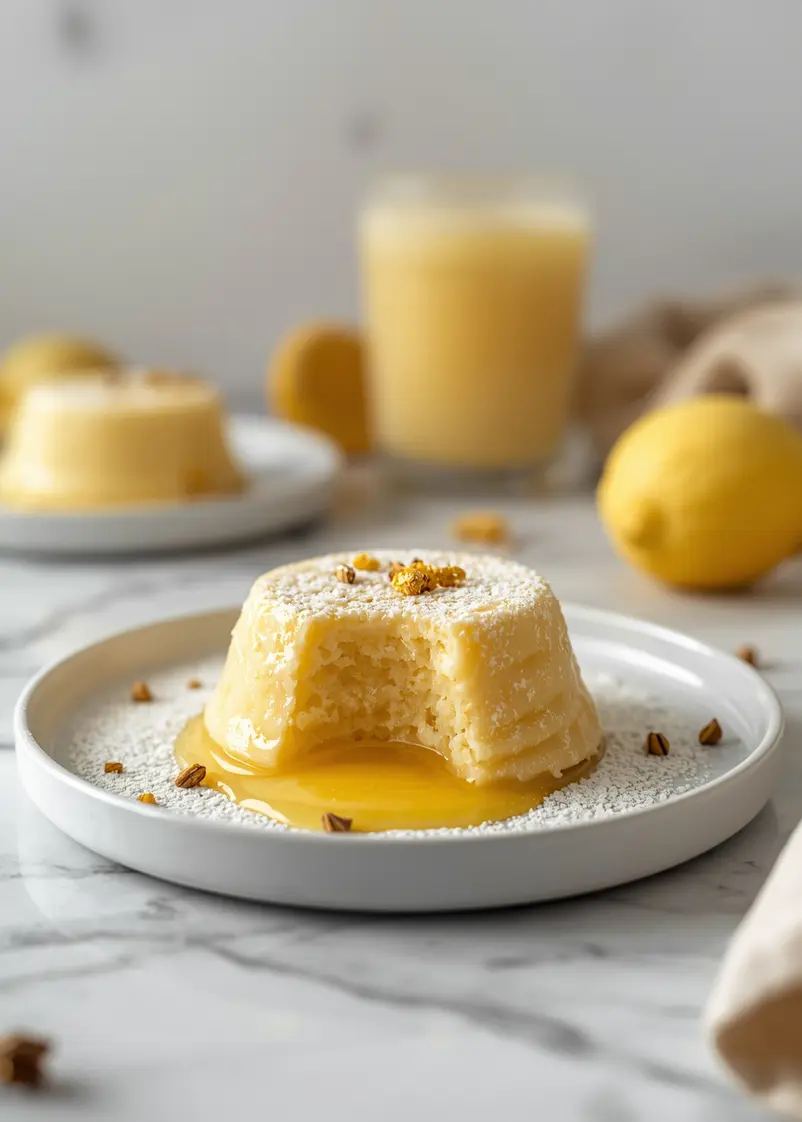 homemade lemon curd cozy ready to serve