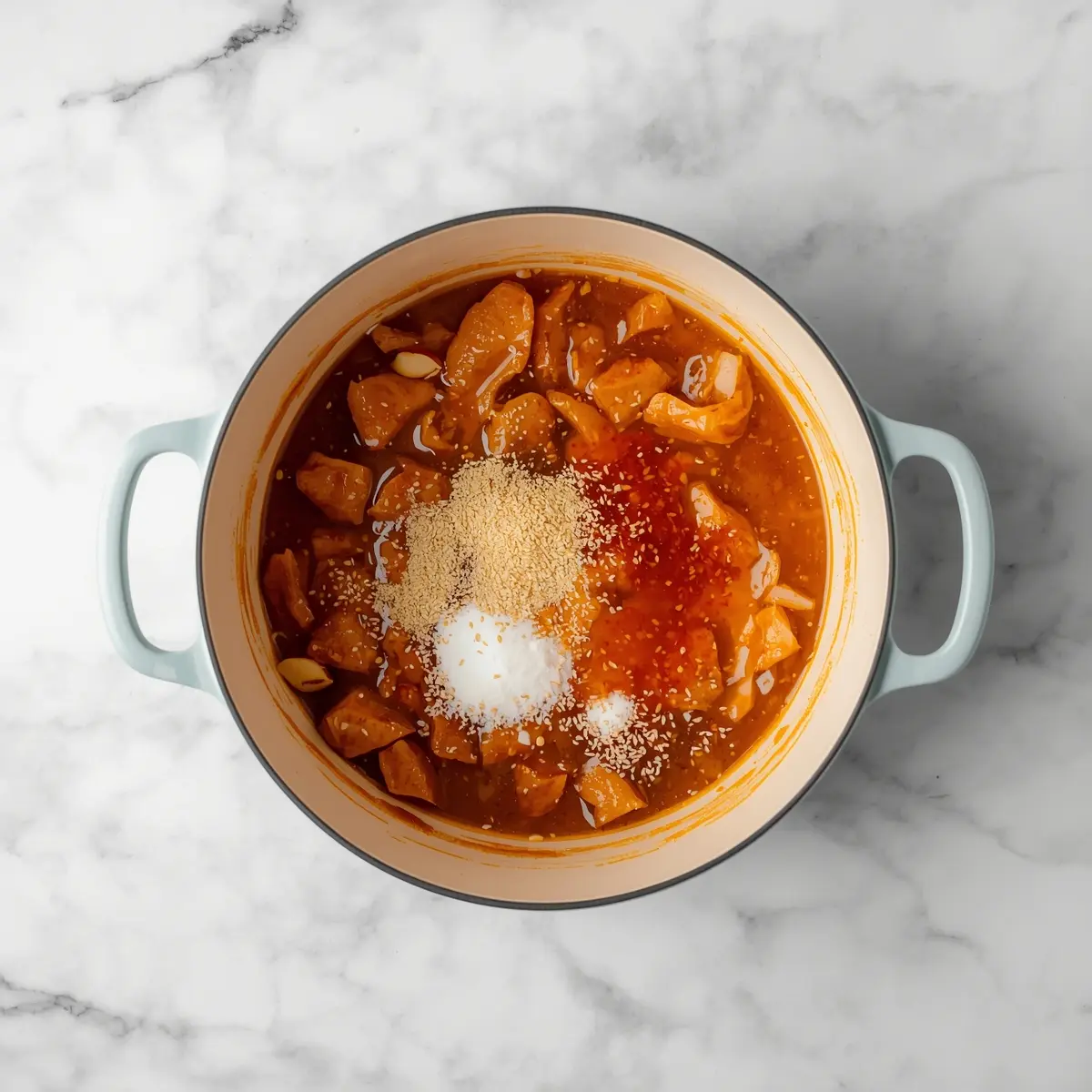 Cooking instructions for honey sriracha chicken cozy