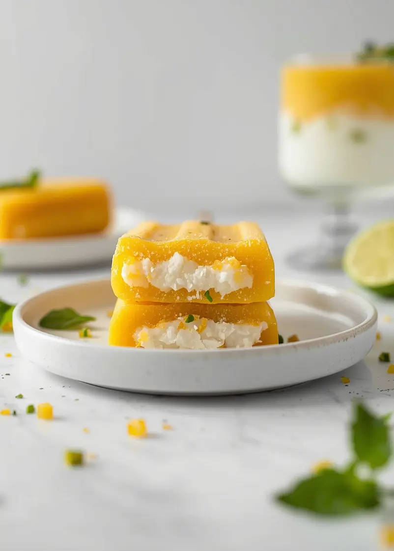 mango coconut popsicles cozy ready to serve