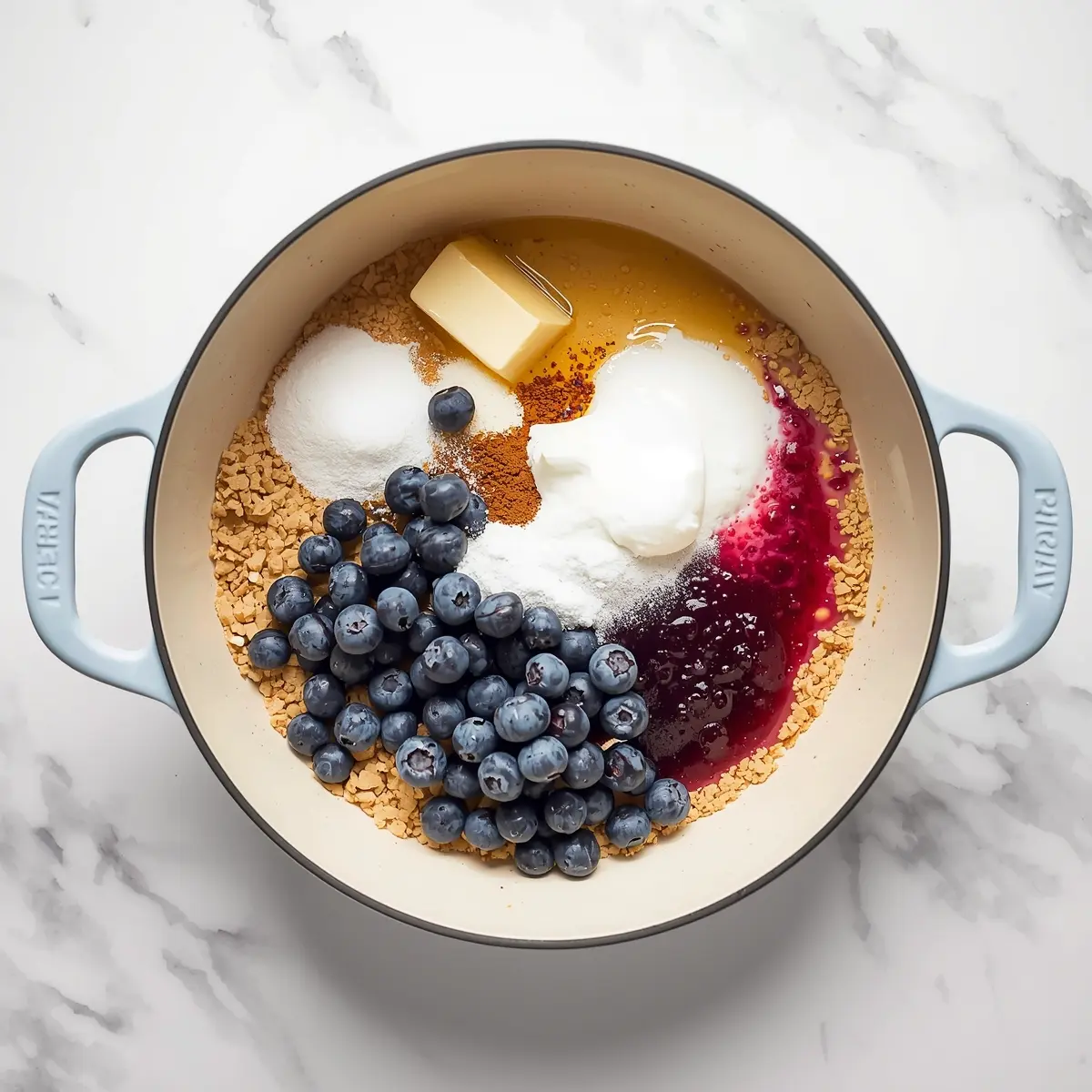 Cooking instructions for no bake blueberry cream pie cozy