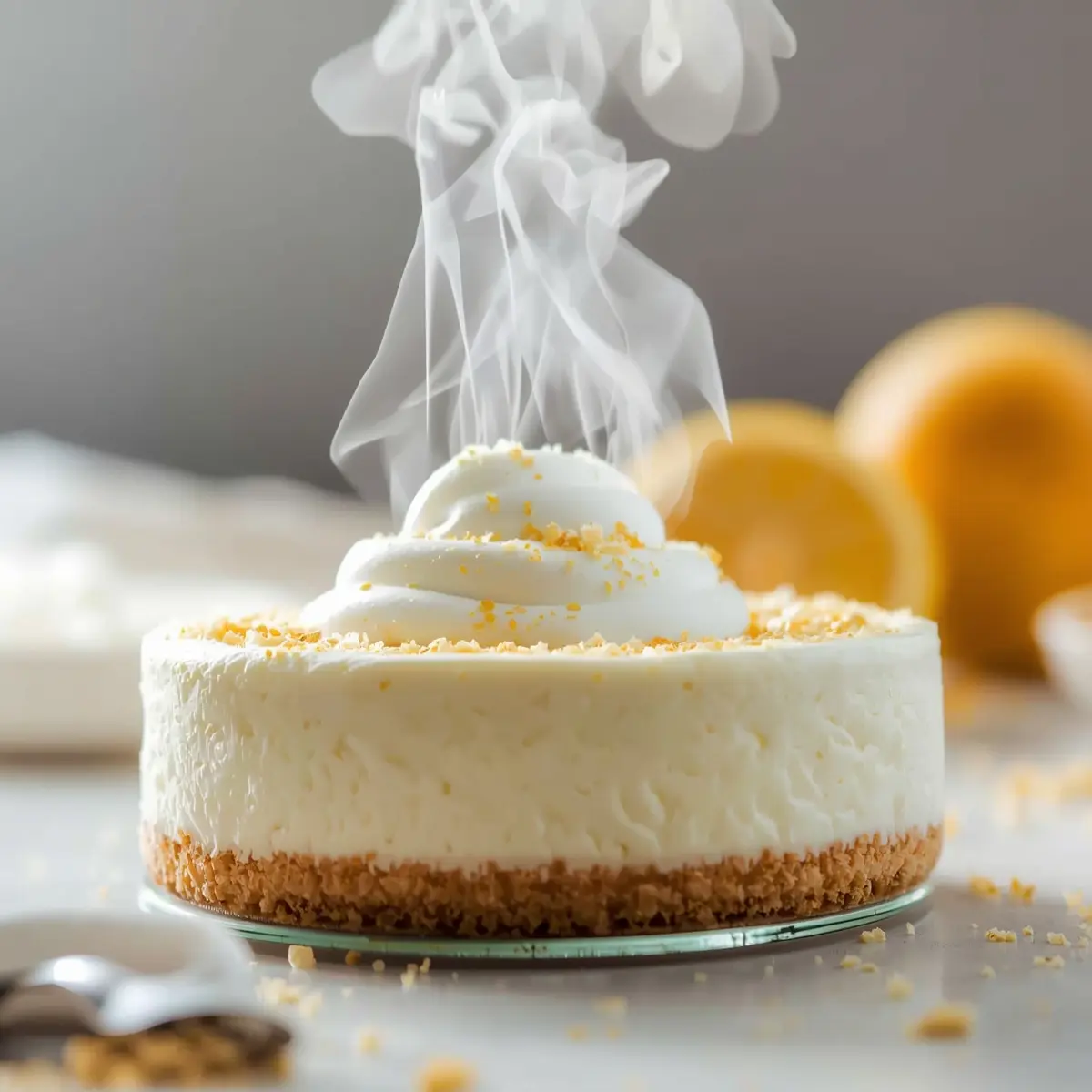 Cooking instructions for no bake cheesecake