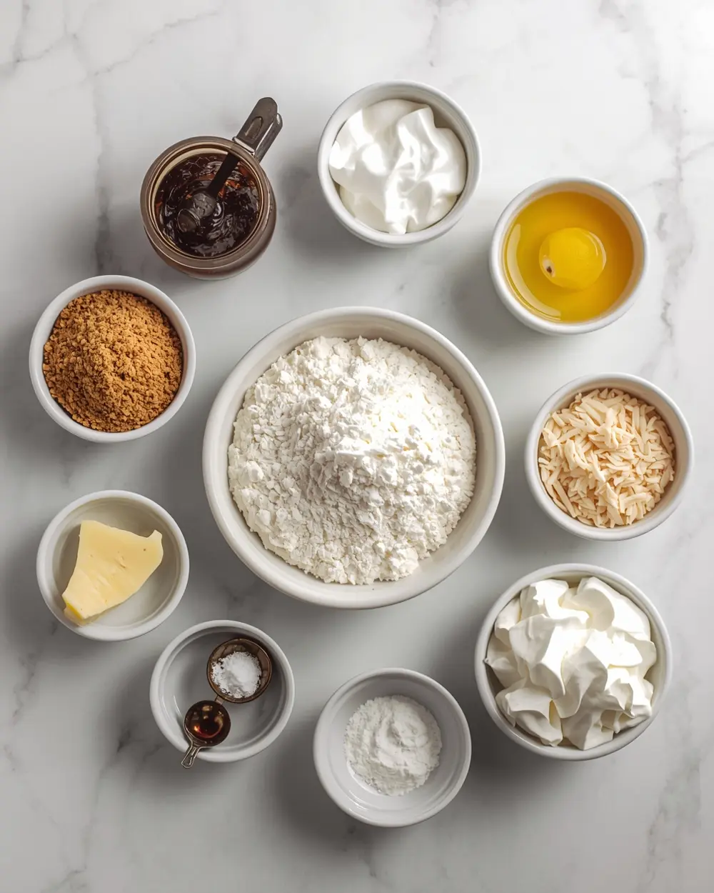 Ingredients for no bake key lime pie cozy