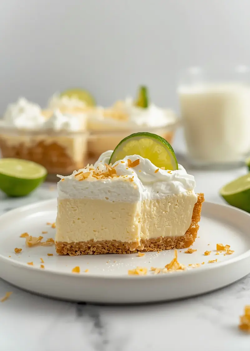 no bake key lime pie cozy ready to serve