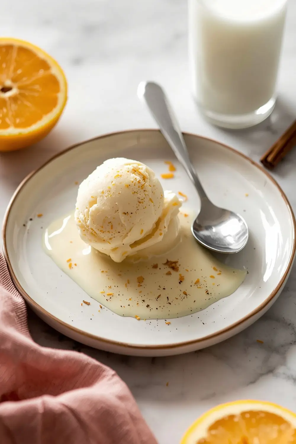 no churn vanilla ice cream cozy