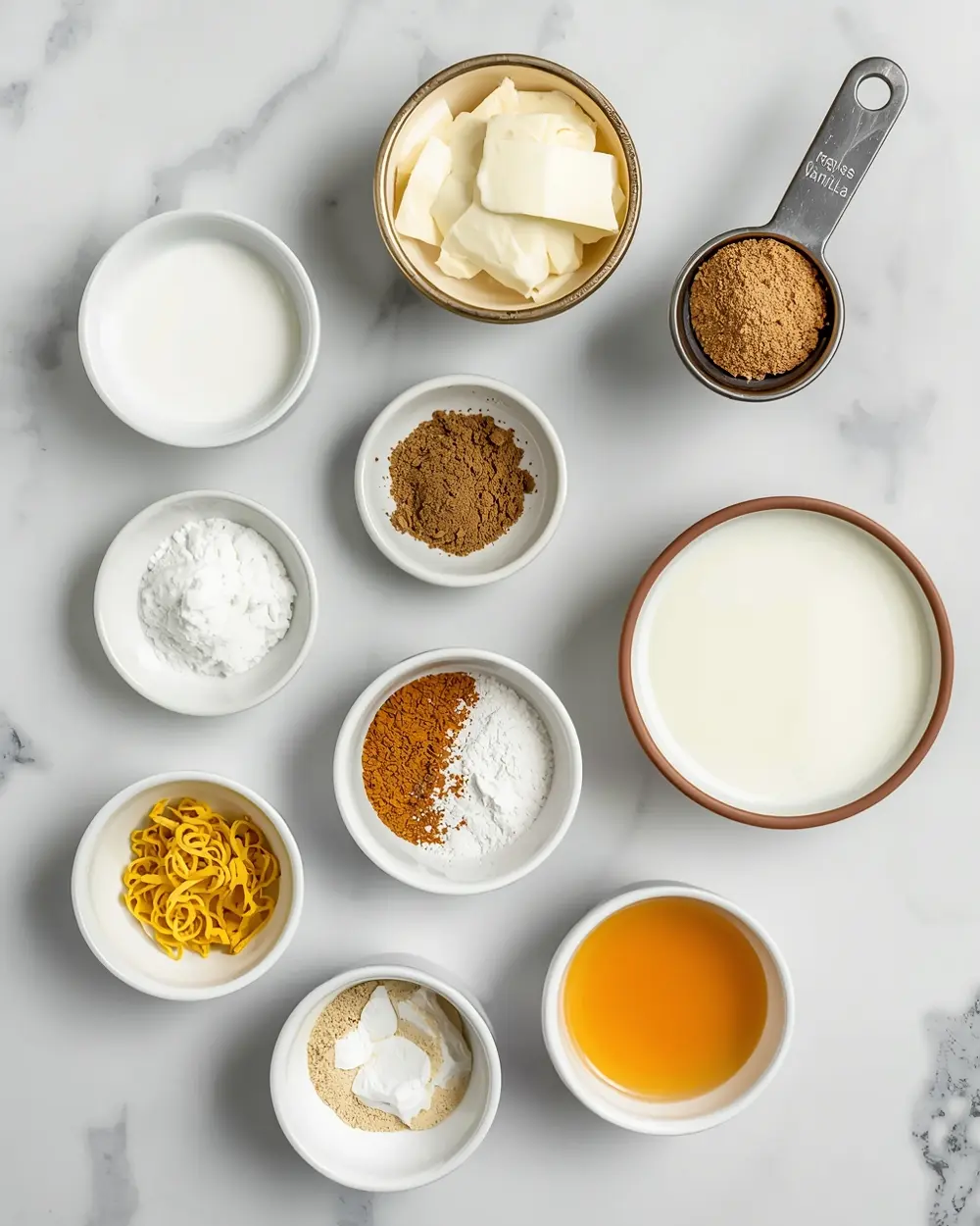 Ingredients for no churn vanilla ice cream cozy