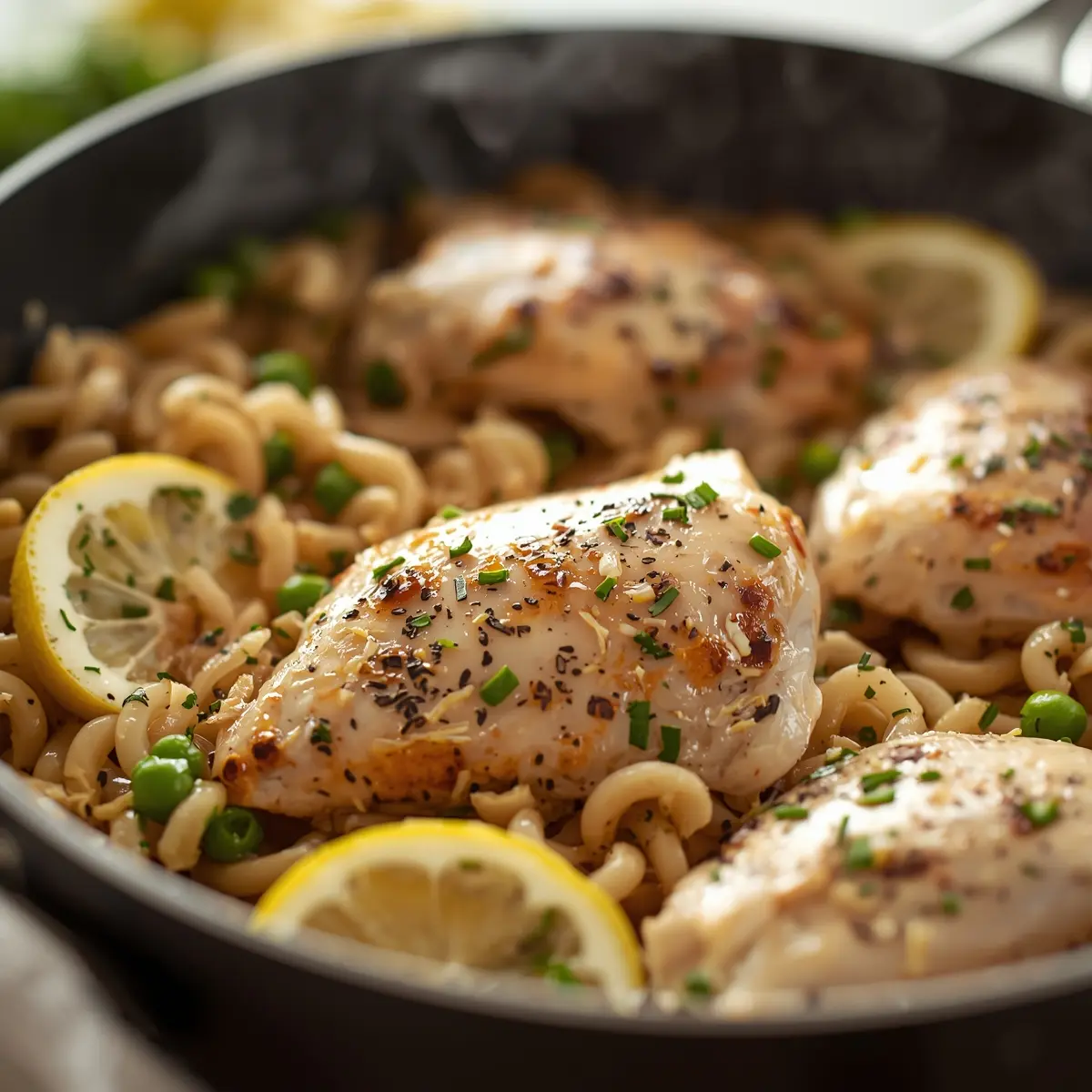 Cooking instructions for one pan lemon chicken orzo