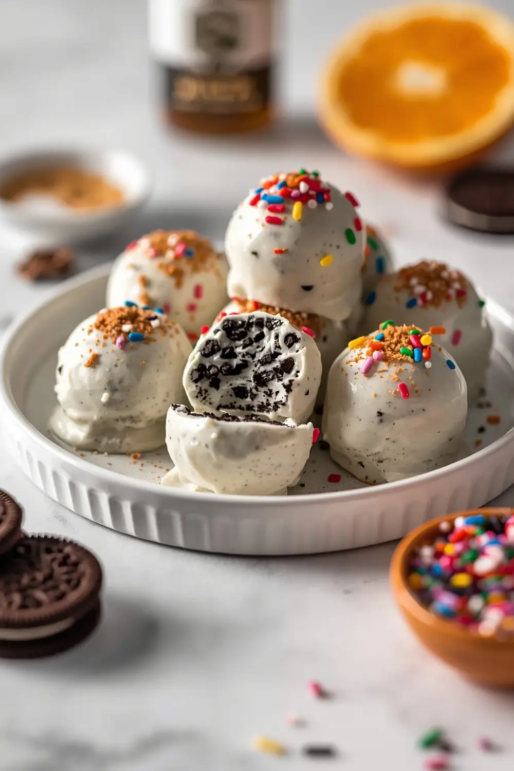 oreo truffles 4th july cozy