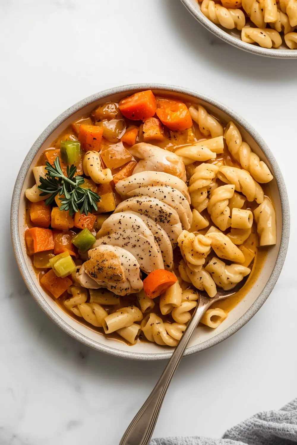 pasta fagioli slow cooker