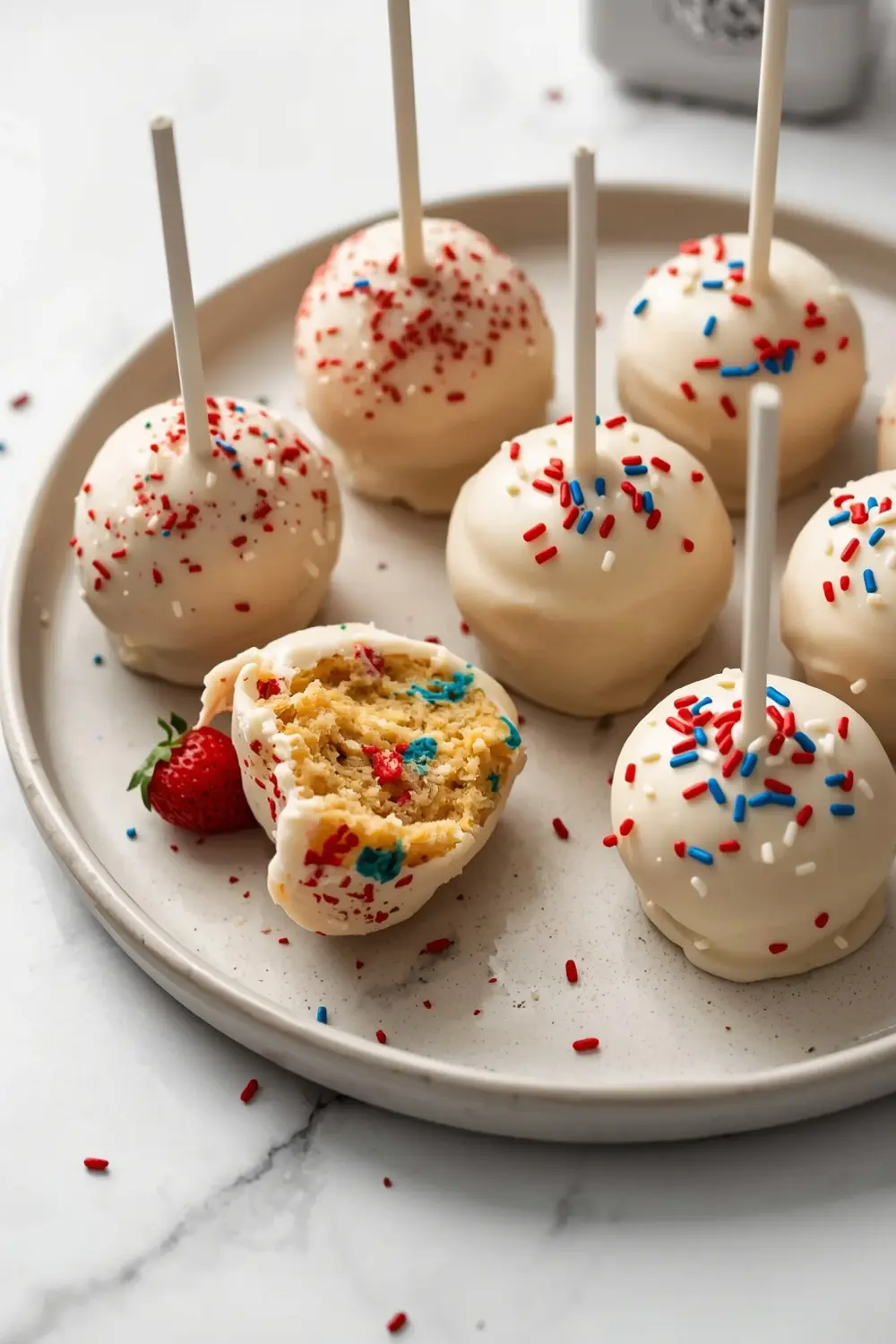 patriotic cake pops cozy