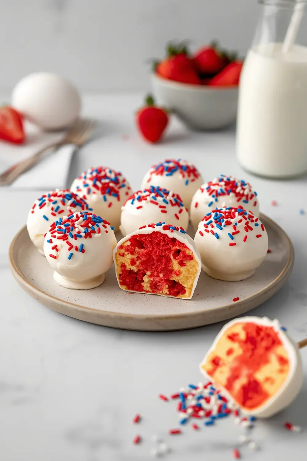patriotic cake pops cozy