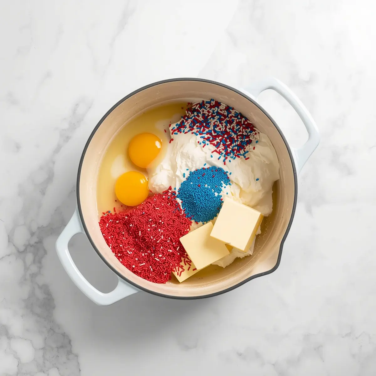Cooking instructions for patriotic cake pops cozy