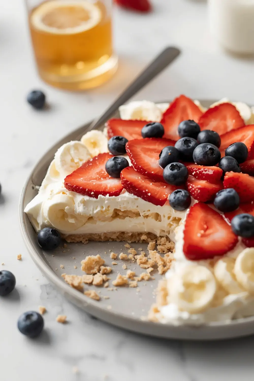 patriotic icebox cake cozy