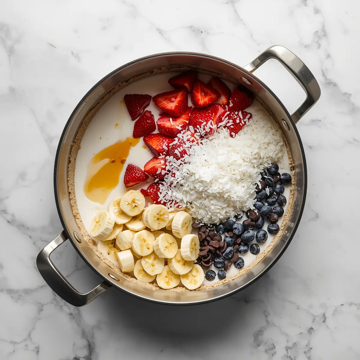 Cooking instructions for patriotic icebox cake cozy