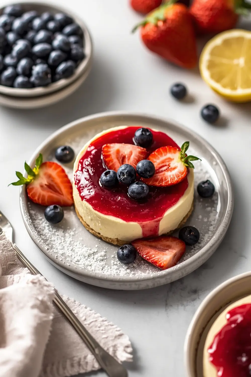 patriotic no bake cheesecake cozy