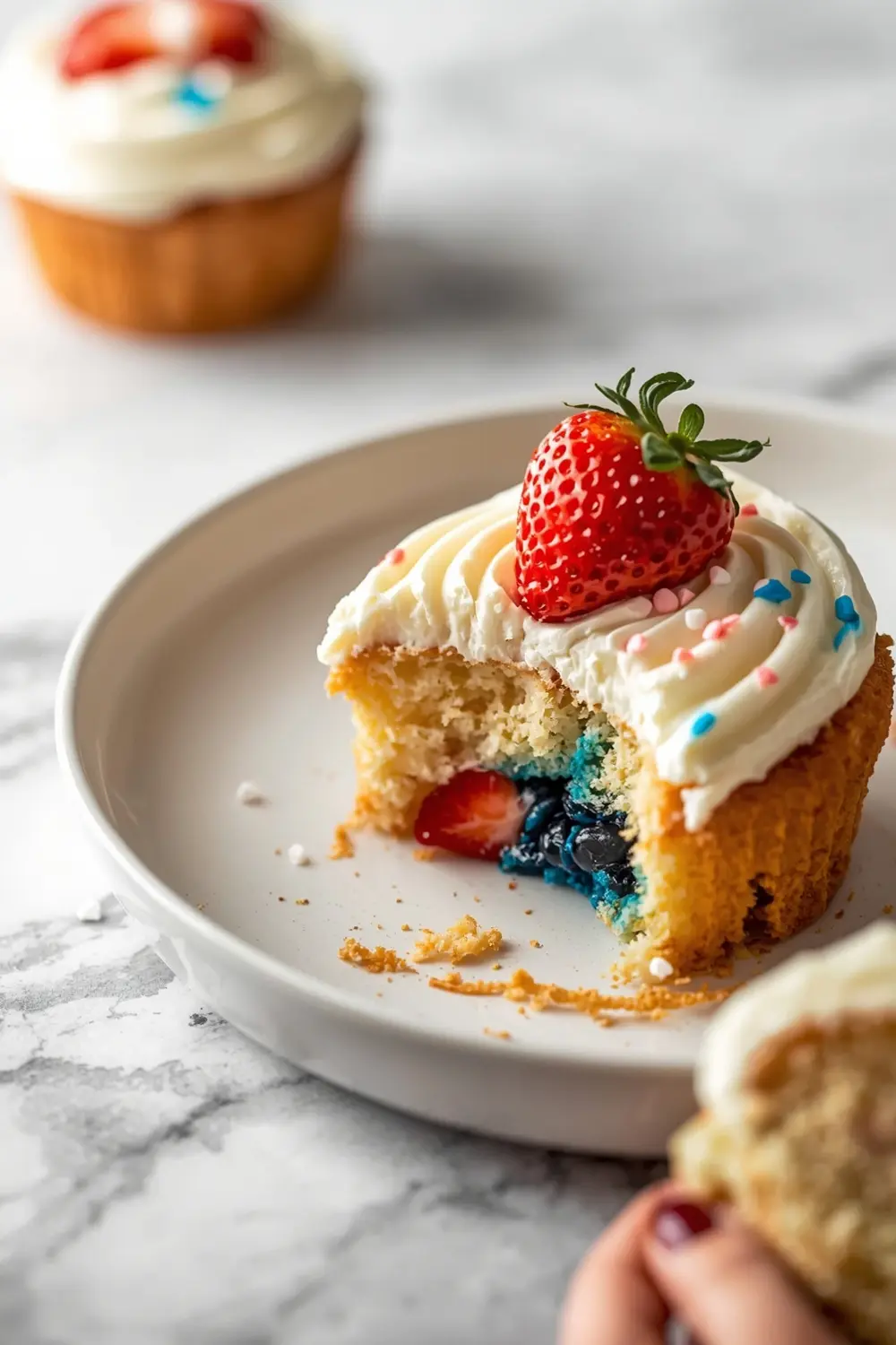 patriotic pull apart cupcakes cozy