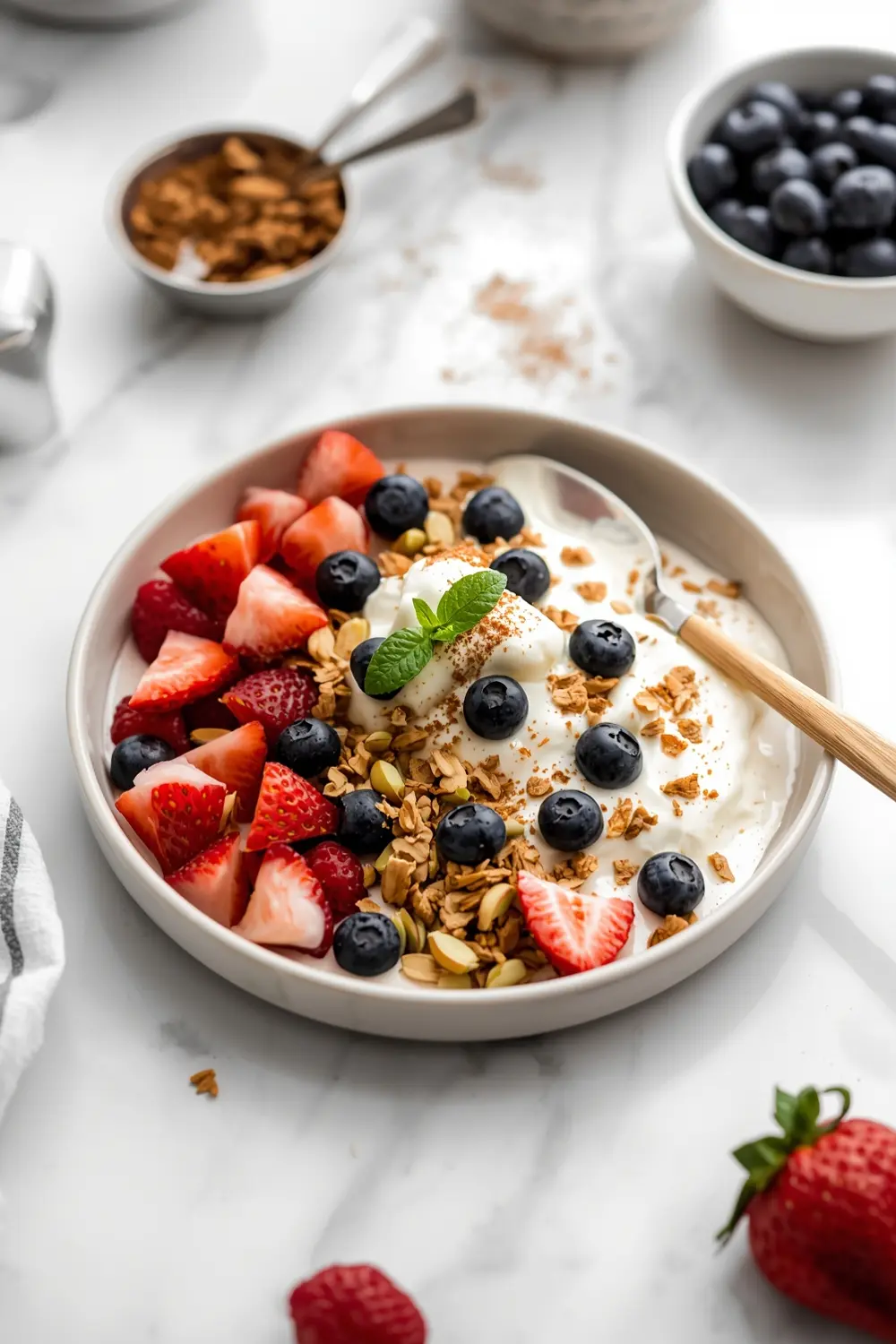 patriotic yogurt parfaits cozy