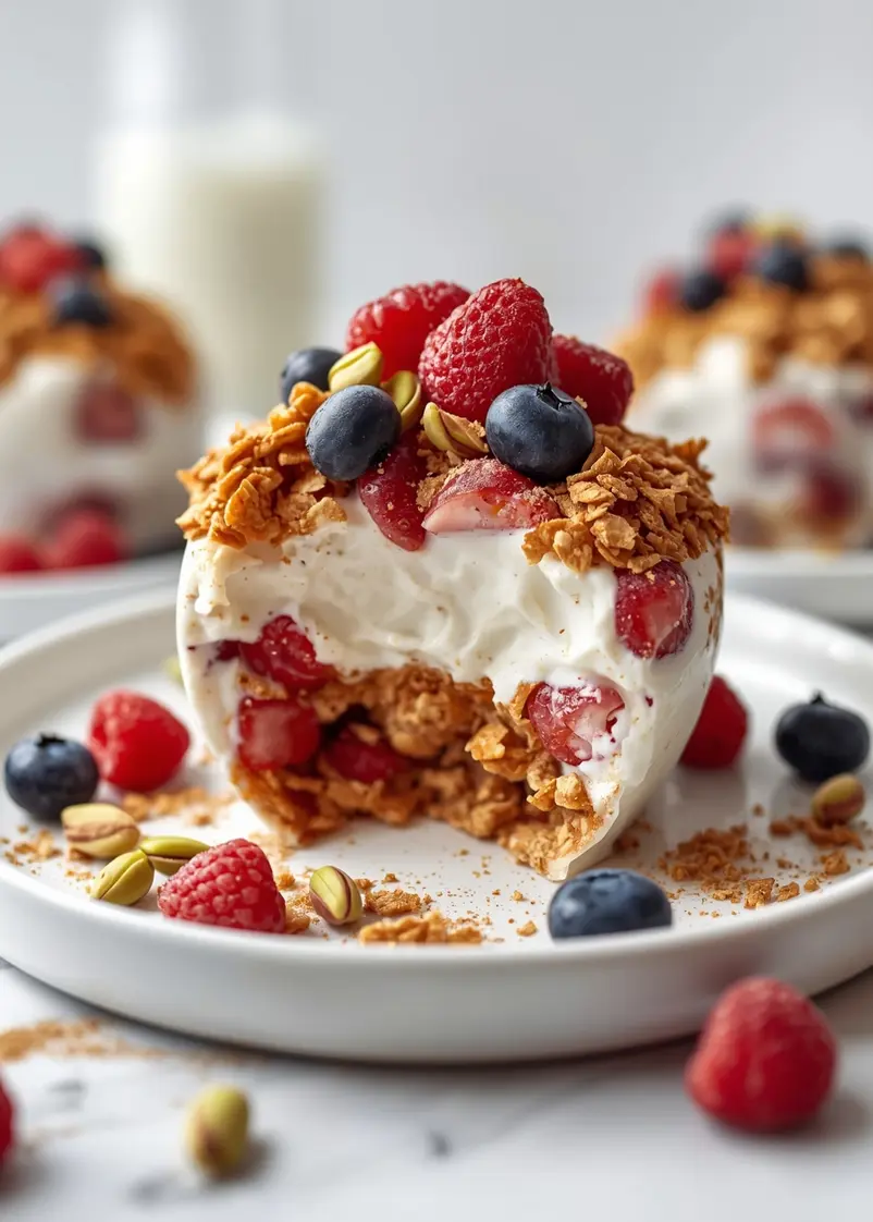 patriotic yogurt parfaits cozy ready to serve