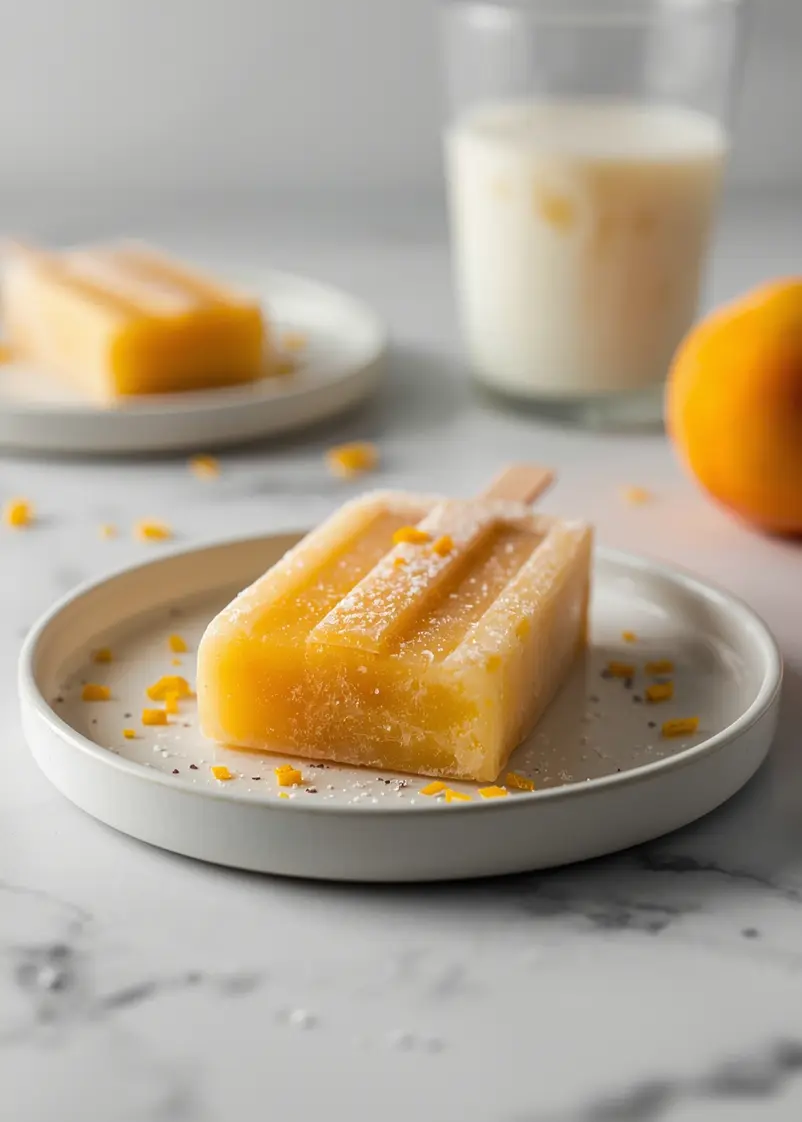 peaches cream popsicles cozy ready to serve