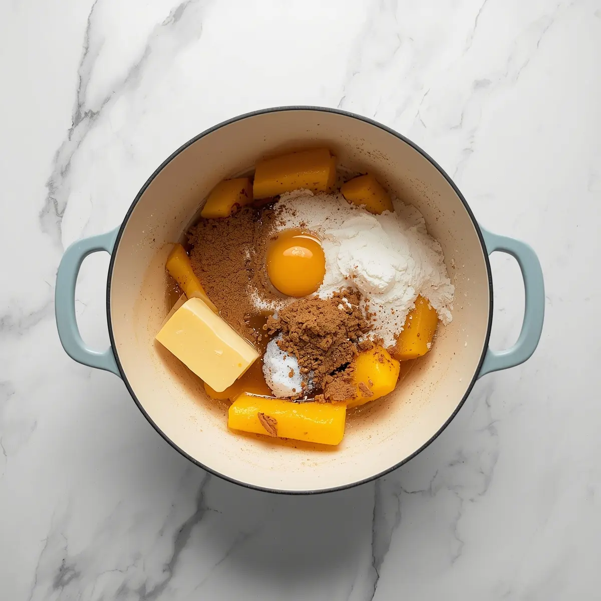 Cooking instructions for rustic peach galette cozy