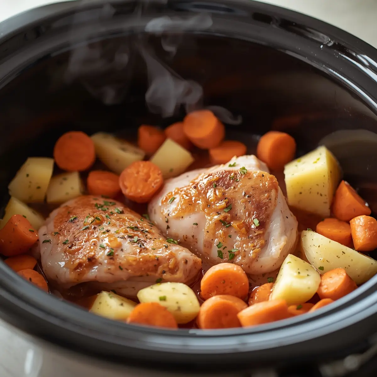 Cooking instructions for slow cooker chicken thighs