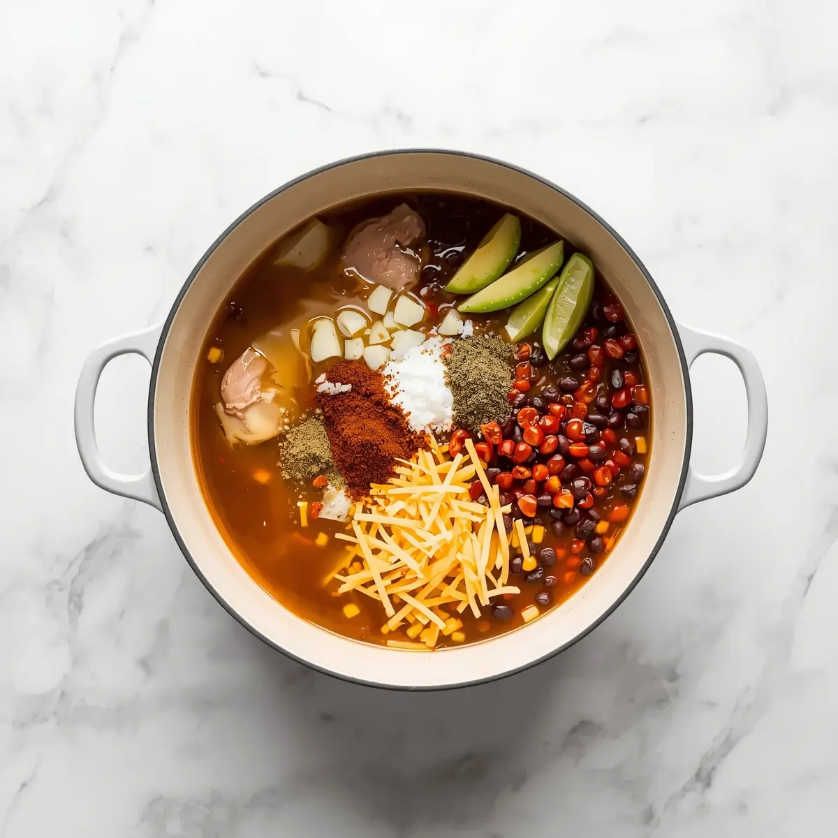 Cooking instructions for slow cooker chicken tortilla soup