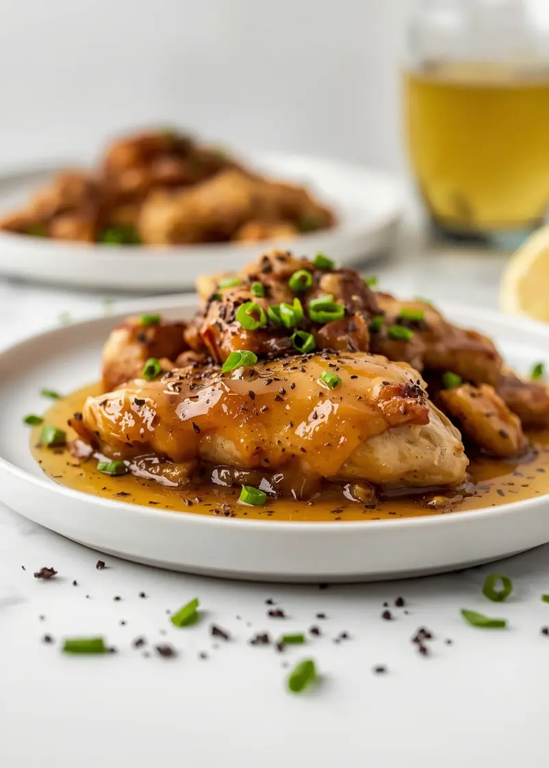 slow cooker honey garlic chicken cozy ready to serve