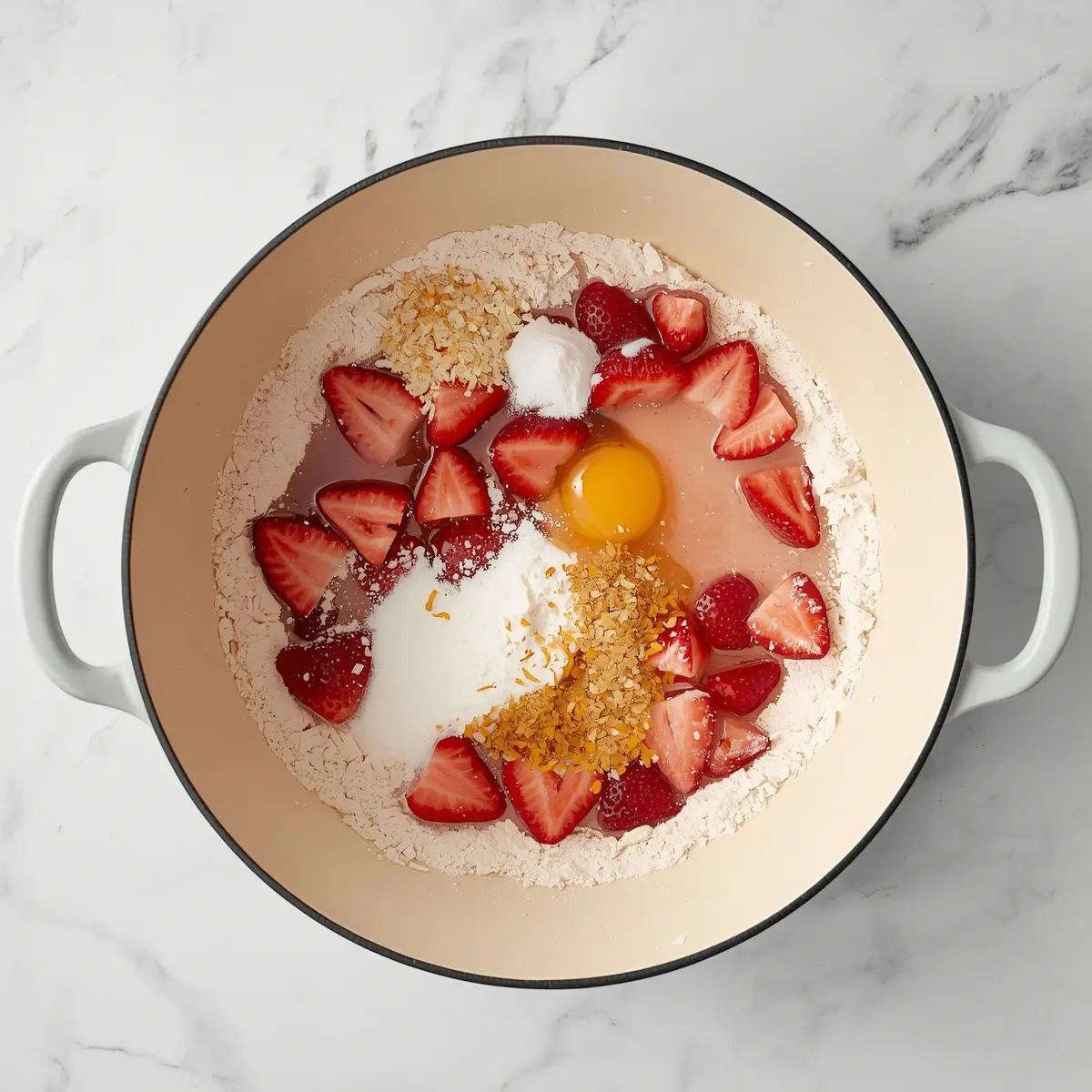 Cooking instructions for strawberry galette rustic cozy