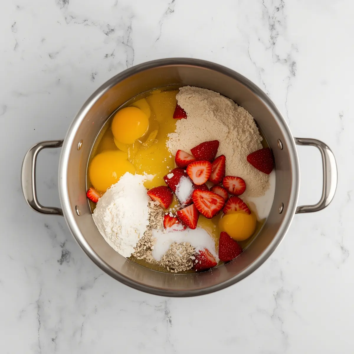 Cooking instructions for strawberry lemonade layer cake cozy