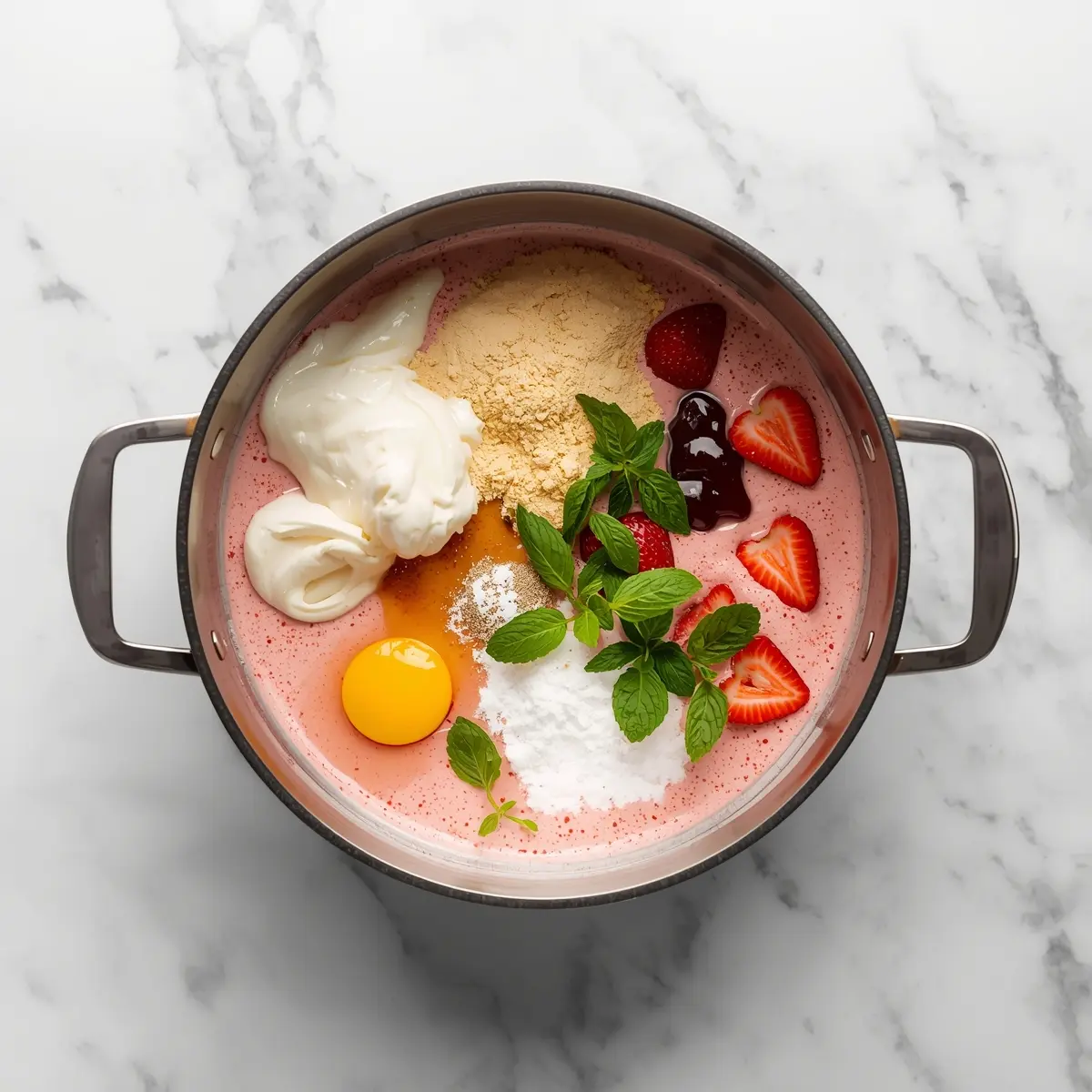 Cooking instructions for strawberry mousse cups cozy